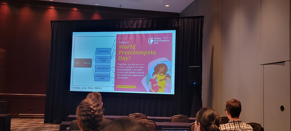 MysorekarLab's tweet photo. Truly amazing session and speakers in time for #worldpreeclampsiaday!! So proud of @elizamccoll for an excellent talk and work #coronagroup. #ASRI2024 https://t.co/53jsvDN0Ke