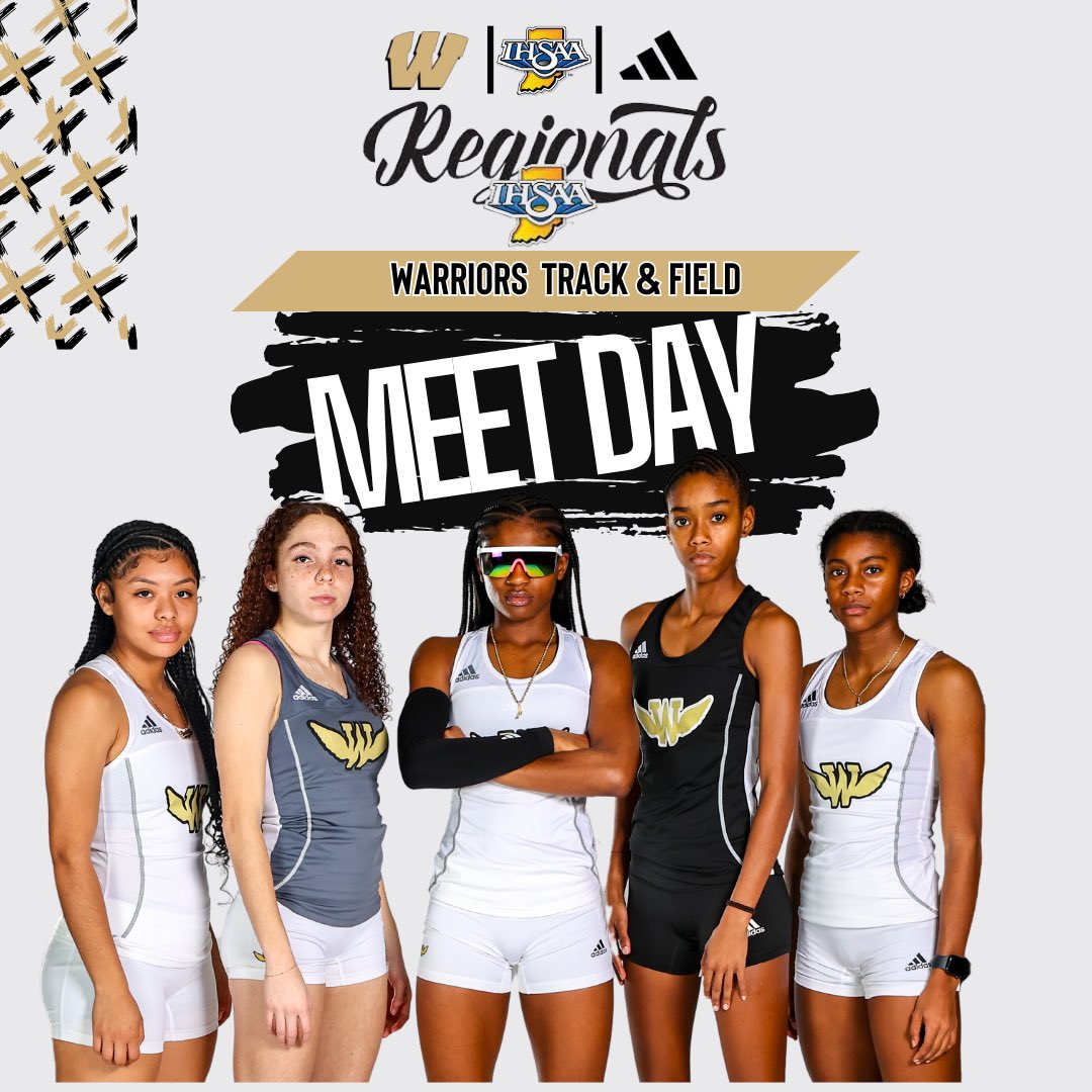 ‼️REGIONALS MEET DAY💛🖤 ‼️
📍@ Shelbyville HS
⌚️ 6:00pm
🎟️ public.eventlink.com/tickets?t=81322

Good luck to our ladies tonight !!!

<a href="/TrackWc/">WC Girls Track</a> <a href="/WCMediaKids/">Warren Central Media</a> <a href="/msdwarren/">MSD of Warren Township</a>