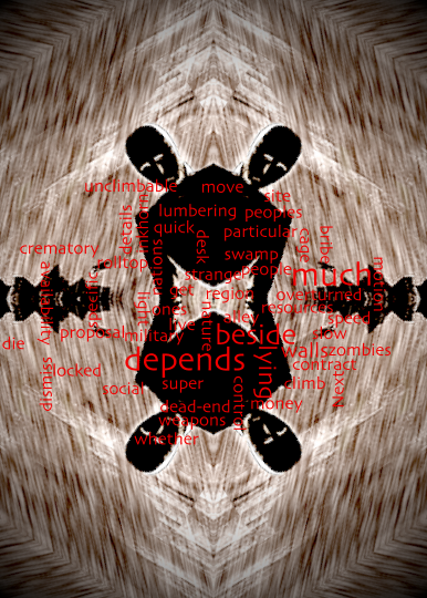 IlluminatiGanga's tweet photo. This is just to point out
that self-referentiality is a trap
Forgive me,
But the zombies were delicious,
so cold
and rotting.
#selfreference #thisisjustotsay #delicious #cold #zombies #sorrynotsorry #poetry #parody #visualization #Itookyourstuff #itsmine #allmine https://t.co/dR8Na5sHGS