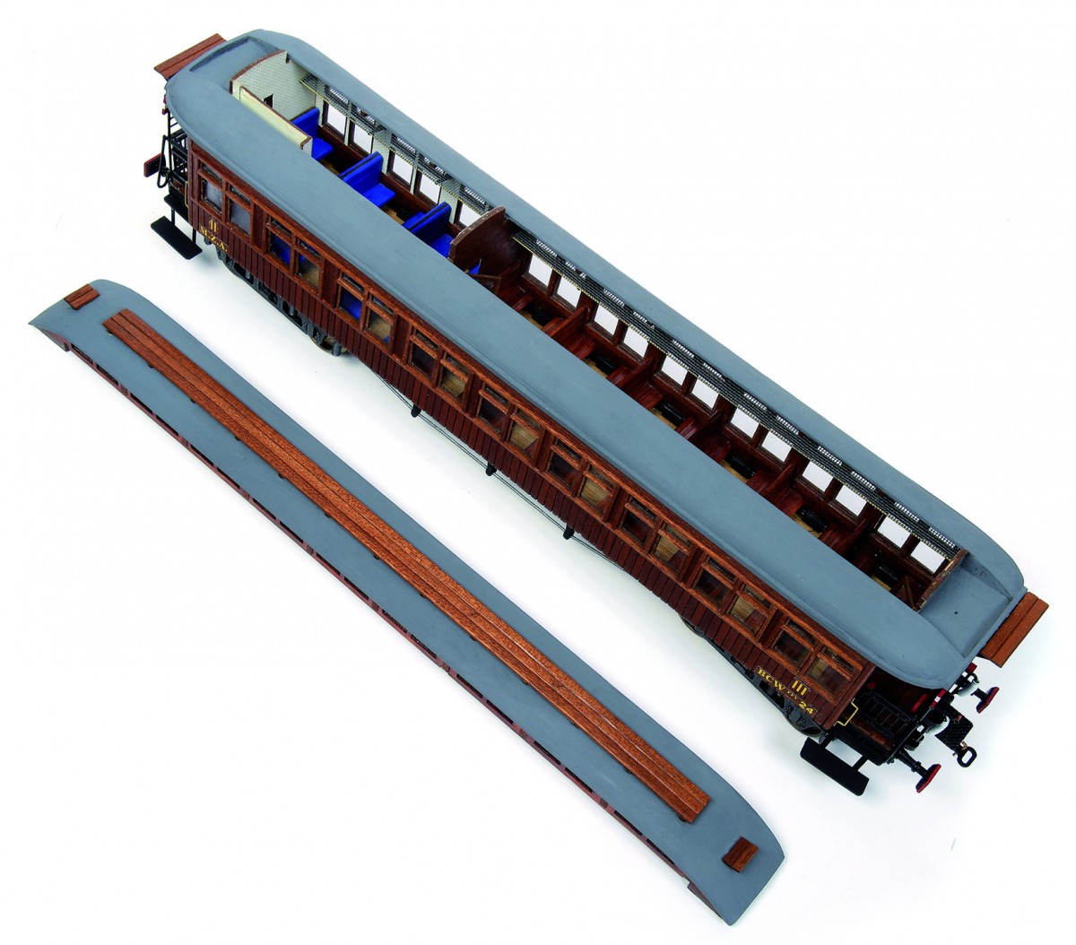 Ages_Of_Sail's tweet image. This passenger coach kit from OcCre has been discontinued and stock is limited. It’s packed full of detail and a great addition to any G-45 scale train set. #ScaleModels #modeltrains #hobbymodels #modelkits