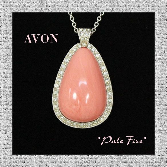 Avon 'Pale Fire' Pendant Necklace buff.ly/3wVHhz0