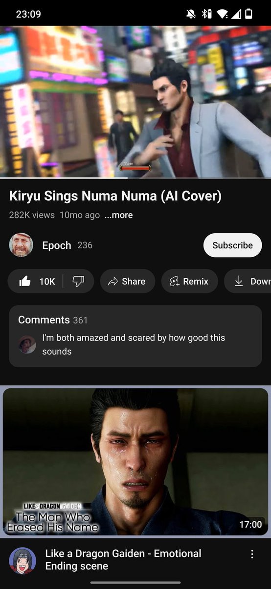 🥊- Sometimes, you just gotta love the algorithm