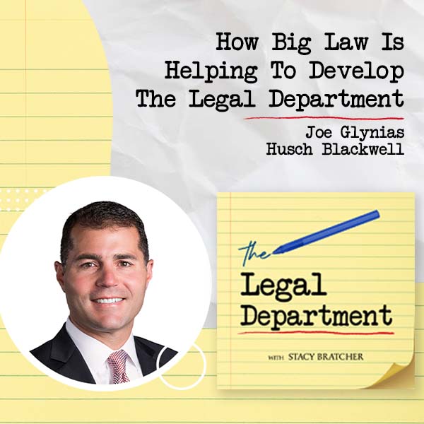 Excited to share our new approach to law practice at Husch Blackwell! Firm Chair Joe Glynias joins Stacy Rummel Bratcher on @TheLegalDepart podcast to discuss HB In-House, our program helping attorneys explore in-house careers. Hear Joe's insights: ow.ly/yOoG50RQ05R