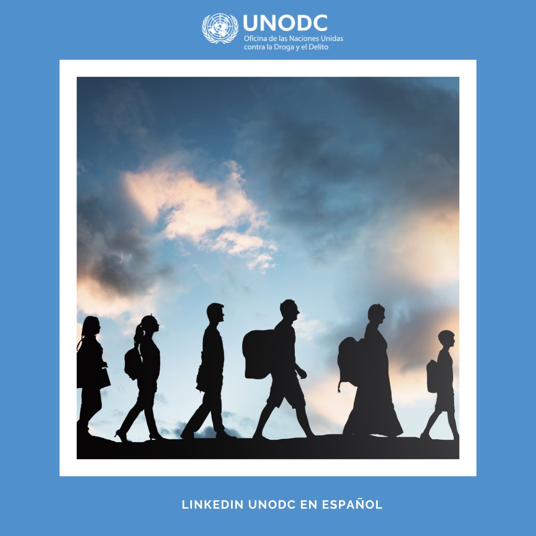 ¿Quieres contribuir a la lucha contra la #TrataDePersonas, el #TráficoIlícitoDeMigrantes y otras formas de explotación? Sigue a UNODC en español en LinkedIn y conoce más sobre nuestra misión de proteger los derechos humanos y combatir la criminalidad 👉bit.ly/LinkedInUNODCe…