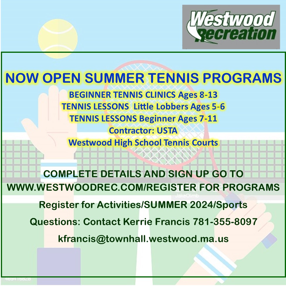 WW_Rec's tweet image. SUMMER Tennis Programs open online now - follow link westwoodrec.activityreg.com/selectactivity…