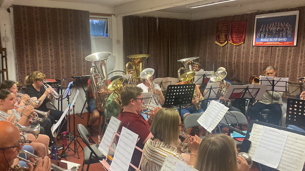 Bugle Silver Band tweet media