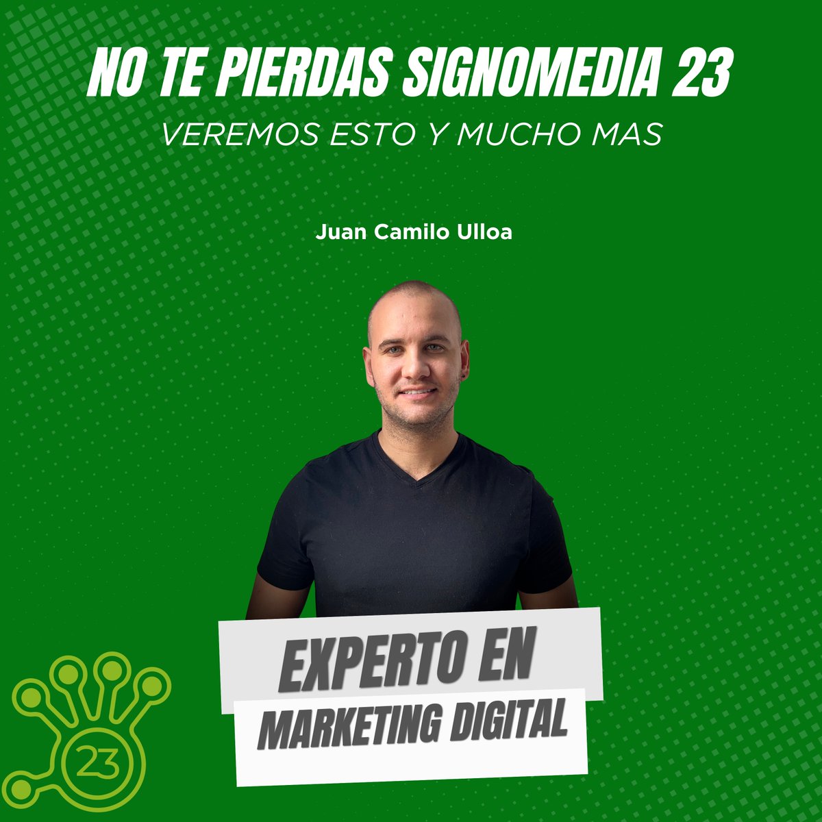 SignoMedia's tweet photo. ¿Quieres mejorar la visibilidad de tu sitio web? 

¡Descubre el poder del SEO en Marketing Digital!

No te pierdas nuestra conferencia con nuestro invitado especial experto en Marketing Digital, Juan Camilo Ulloa, este miércoles 22 de mayo. https://t.co/fMOJCzQ60v