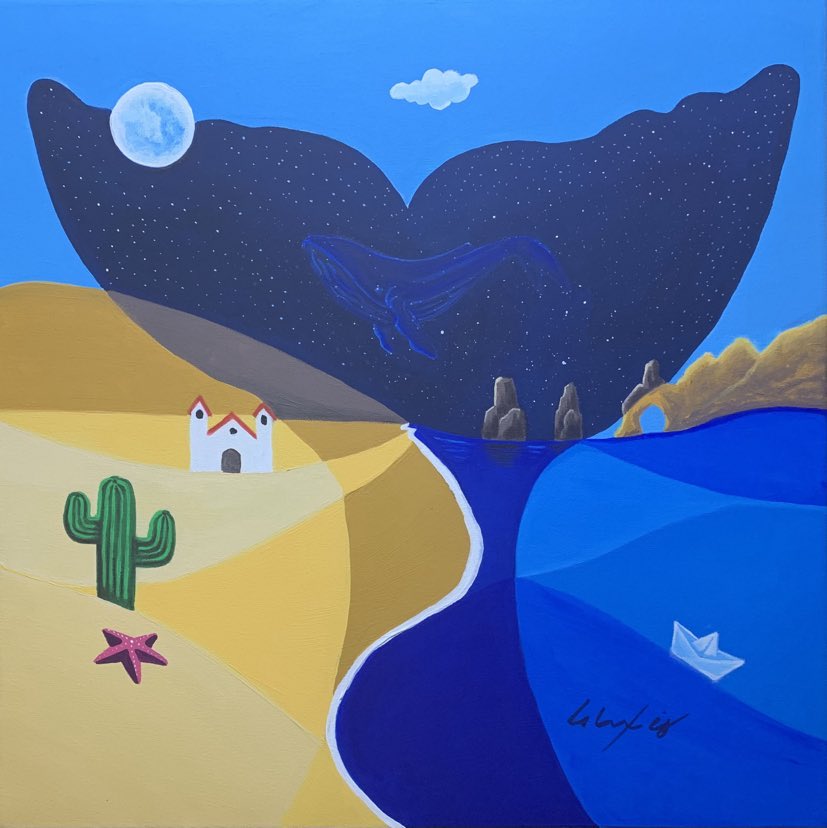 You belong where you're happy...

'Whale tail' 
Art collection  
Acrilic on canvas 
50x50cms.
SOLD

#AlexisBerny
#visualartist #artistavisual 
#art #artwork #arte #painting #paintings #pintura #whale #whales #whaleart #whalesart #whalesartwork #cabo #LosCabos #Baja #sanjo #BCS