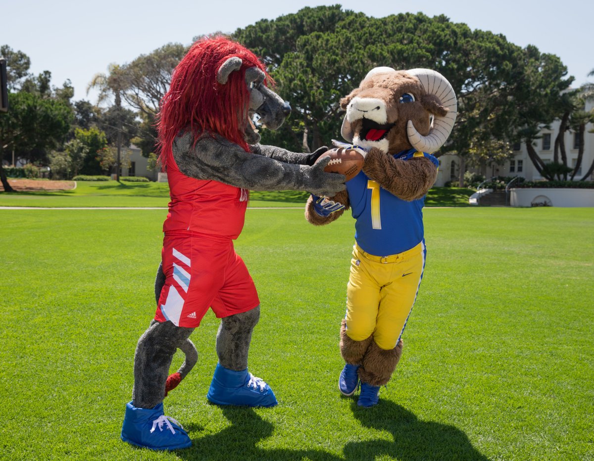 It's officially official! 🦁🏈🎉 LMU will host the @RamsNFL 2024 Training Camp this summer on the Westchester campus. More ➡️ lmu.edu/rams Rams announcement ➡️ bit.ly/LMU_RTC #LMUxRams #RamsCamp