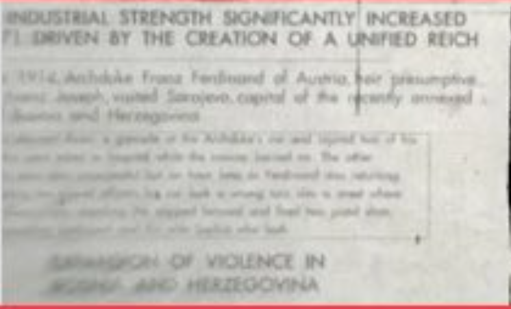 badtothebone124's tweet photo. The Reich mentioned here is the #SecondReich leading up to WWI and not the #ThirdReich by AH.
The rest of the story details Archduke Ferdinand's fateful visit to Sarajevo BIH.
I'm not a fan of #Trump but outright lies by #Biden might push me over to his column. https://t.co/ra0zhqexVE