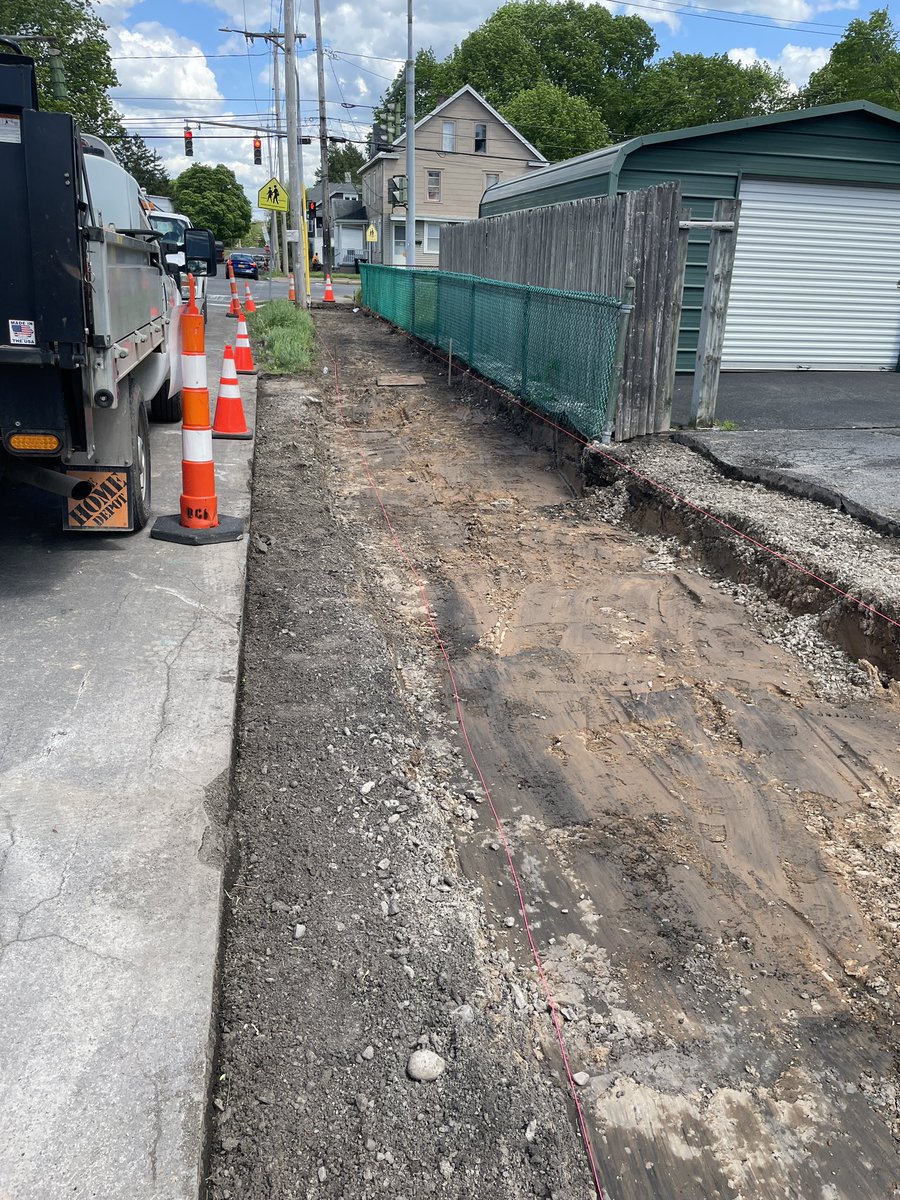 Strolling into safer streets! Thanks to the Municipal Sidewalk Program, Tyson Place now has brand new sidewalks, ensuring residents can walk to local businesses with peace of mind. Let's step forward into a safer, more connected community!