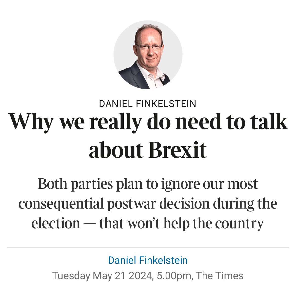Yes we really do need to talk about Brexit @Dannythefink 👏 Brexit was sold on a false prospectus and Truss madness proves that Britain doesn’t want that reality. Britain accepted poll tax failed and undid it and we have to do the same with Brexit! thetimes.co.uk/article/8b77fb…