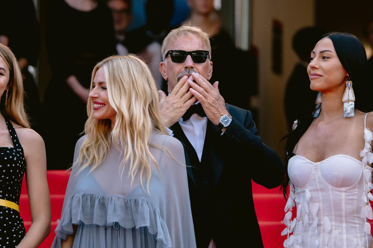 modernwest's tweet image. I can’t give enough thanks to the kind people of @Festival_Cannes for the warm welcome we were given this weekend. 

Unveiling @Horizonsaga here was one of the most meaningful experiences of my life. Thank you, thank you, thank you 🙏🏻