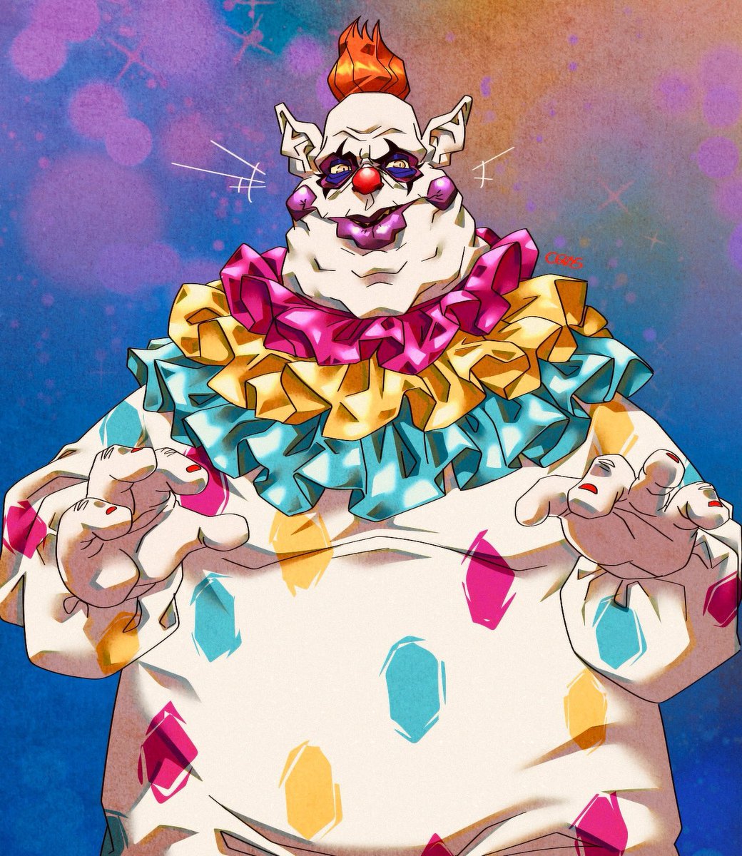 *Klown chuckling* 

#Killerklownsfromouterspace #Killerklowns #KKFOS #Fatso #Fanart