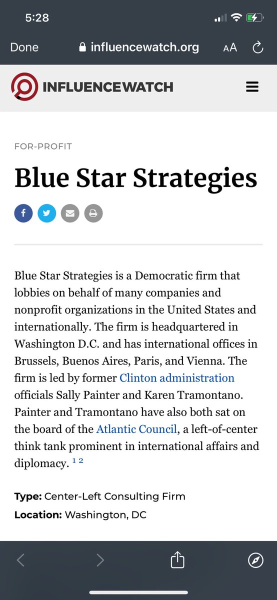 Blue Star Strategies. #BlueStarStrategies #Burisma #AtlanticCouncil