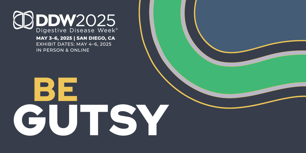 Thanks for an amazing #DDW2024! Whether you attended in person or online, we hope you had a great time. We already can't wait for #DDW2025! Save the date: May 3-6, and #BeGutsy with us in San Diego! Download calendar invites now: ow.ly/QWoJ50RIZtY