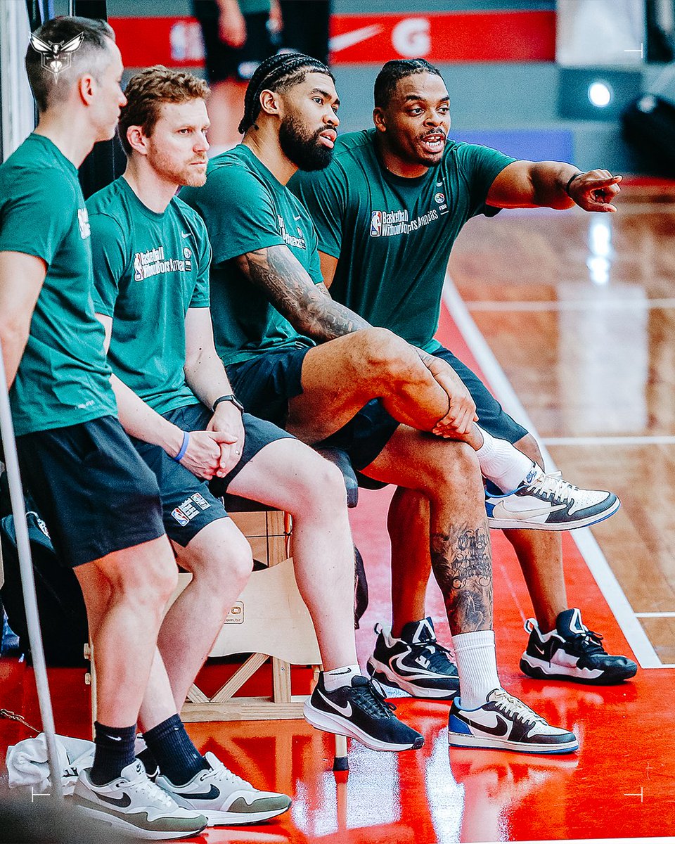 Coach Richards has tapped in ⛹️ @iamnickrichards coached at the 13th edition of Basketball Without Borders Americas in São Paulo, Brazil last week. 🌎