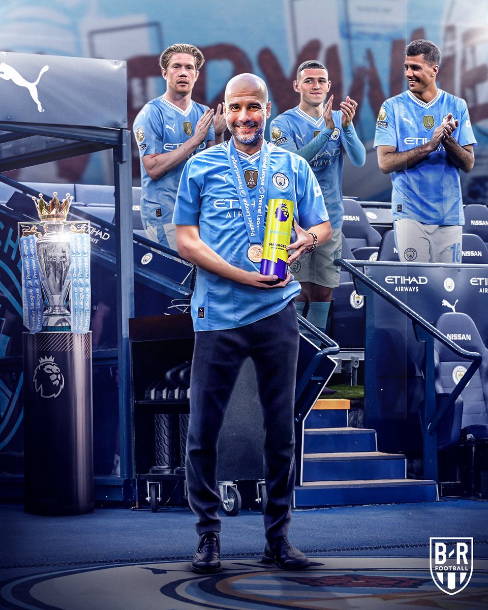 Pep Guardiola is the 2023-24 Premier League Manager of the Season 🏆
