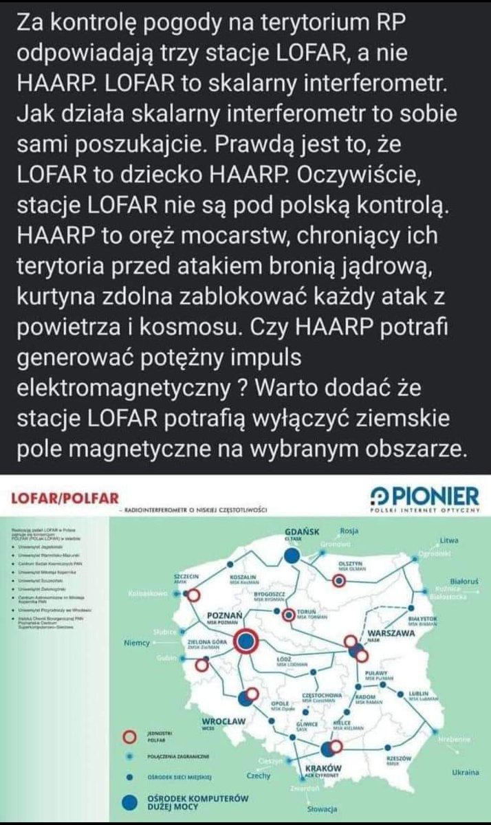 Może #LOFAR wywołał takie opady w Gnieźnie, co o tym sądzicie?
