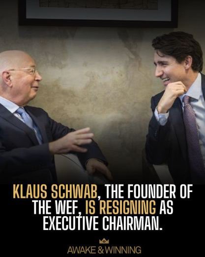 Under normal circumstances I’d be jumping for joy over this news but something tells me that it’s just another psyop playing out. The globalists are actually quite predictable don’t you agree? #KlausSchwab #klausresigns #WEF #ChangingOfTheGuard