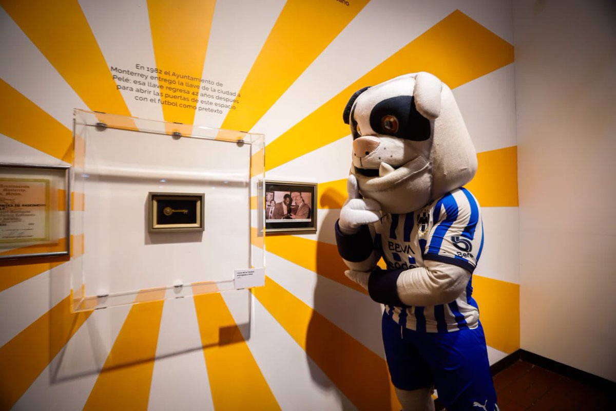 Ⓜ️ Monty te espera en la exposición “El futbol como pretexto”. 

⏰ 10 am a 6 pm 
📆 Martes a domingo 
📍 Pabellón Cultural de Monterrey 
🎟️ Entrada libre 

📌 Hasta el 7 de Junio.

#Somos26 #SomosMonterrey #MonterreyEstamosListos