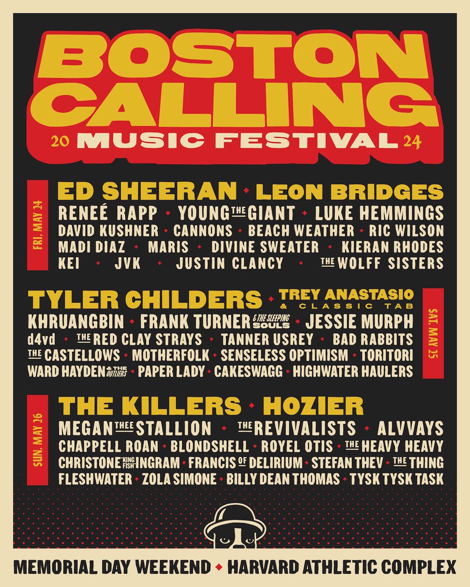 Boston Calling sent this card to all residents within earshot. And yes I have questions and concerns about their unimaginative bookings