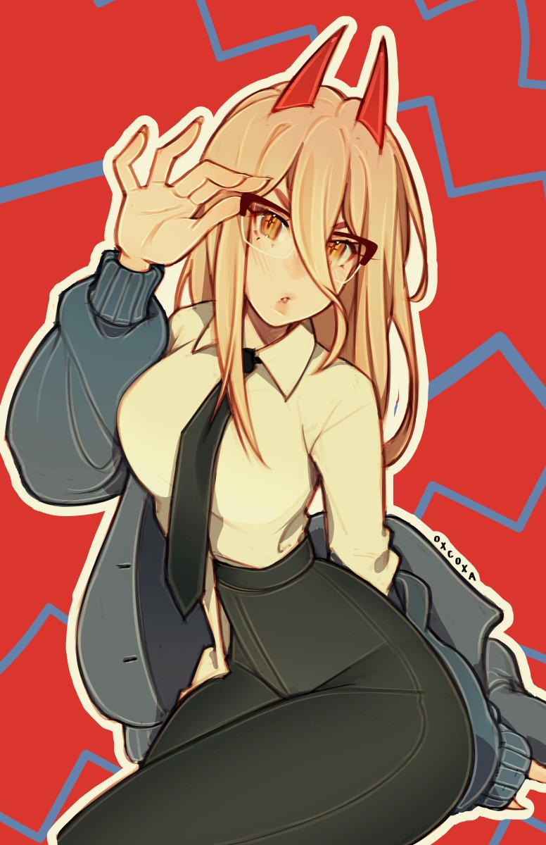 oxcoxa's tweet image. Power (Chainsaw Man) 🩸