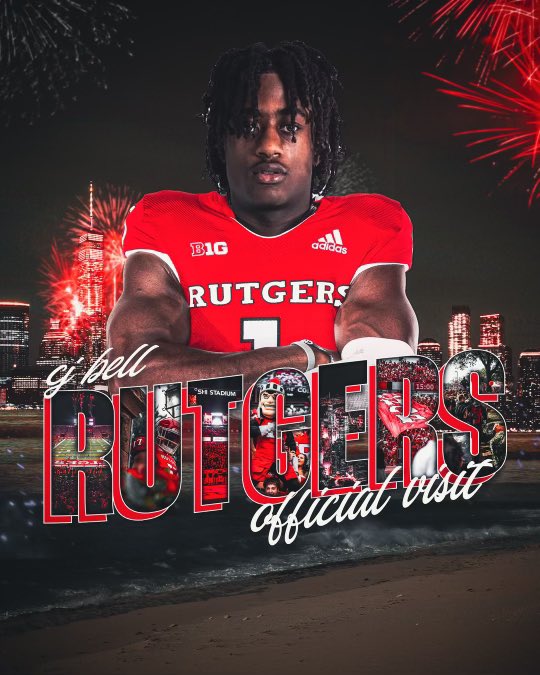 Official visit May31st-June2nd🔐 in!@GregSchiano @Mark_Orphey @CoachNoonanRU @RFootball #chop @Coach_Ander5on @BrianDohn247 @RivalsFriedman