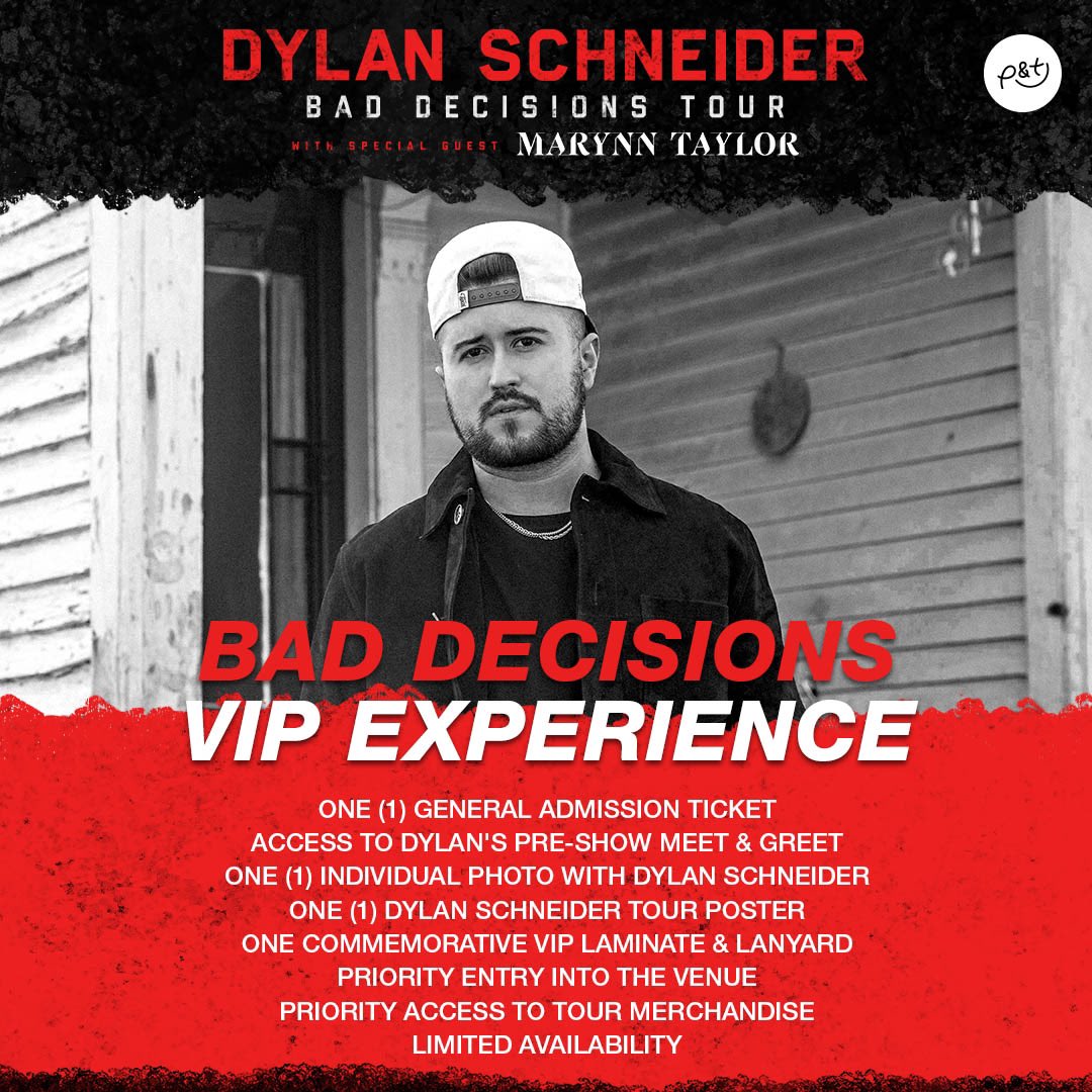 PTY Country Takeover! 🤠 🎶 Whether this is your “Last Rodeo” or you make “Bad Decisions”, you really can’t go wrong with <a href="/RestlessRoad/">Restless Road</a> or <a href="/DylanSchneider/">Dylan Schneider</a> VIP, right?! Packages on sale this Friday. Head to events.please.co for more info