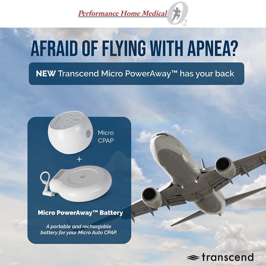 PerformanceHom1's tweet image. Traveling with sleep apnea can be challenging, but with the proper planning and equipment, you can travel light and still have everything you need to manage your condition. Get everything you need here shop.performancehomemed.com.  #TranscendMicro #MiniCPAP #TravelCPAP #OSA #CPAP