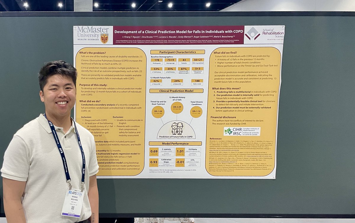 Marla Beauchamp (@marlabeauchamp) on Twitter photo Congrats ā¦ā¦<a href="/kenguy0/">Khang Nguyen</a>ā© for presenting your excellent PhD work on a clinical prediction model for falls in COPD ā¦<a href="/atscommunity/">American Thoracic Society (ATS)</a>ā© ā¦<a href="/RSGradMcMaster/">Mac RS Grad Program</a>ā© ā¦<a href="/SRSMcMasterU/">McMaster School of Rehabilitation Science</a>ā© Congrats ā¦ā¦<a href="/kenguy0/">Khang Nguyen</a>ā© for presenting your excellent PhD work on a clinical prediction model for falls in COPD ā¦<a href="/atscommunity/">American Thoracic Society (ATS)</a>ā© ā¦<a href="/RSGradMcMaster/">Mac RS Grad Program</a>ā© ā¦<a href="/SRSMcMasterU/">McMaster School of Rehabilitation Science</a>ā©