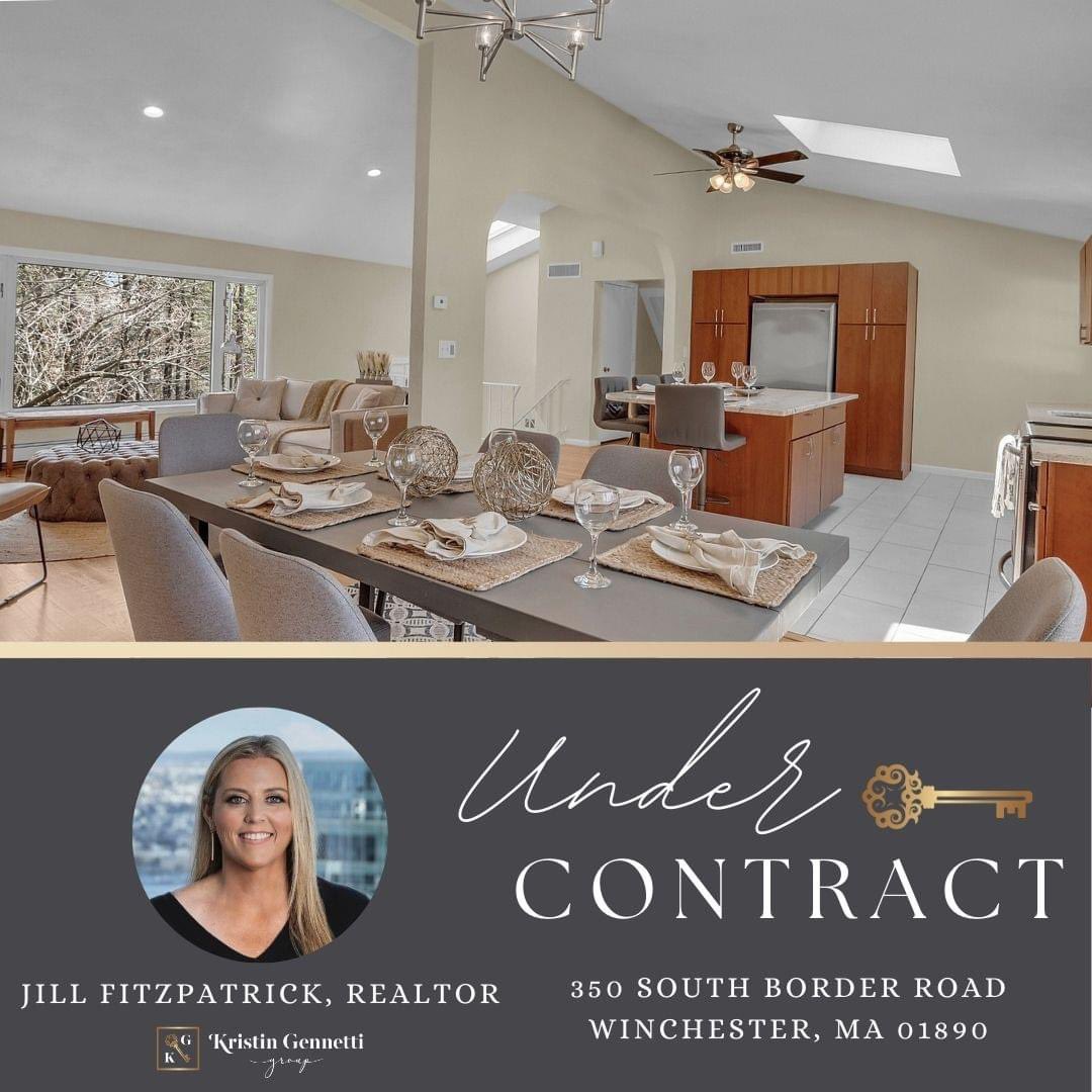 So thrilled for my Sellers!! Under Contact and one step closer to closing!! 

#undercontract #winchester #winchesterma #home #sellersagent #jillfitzrealestate #boston #jillfitzpatrickrealtor #bostonrealtor #bostonrealestate #onestepcloser