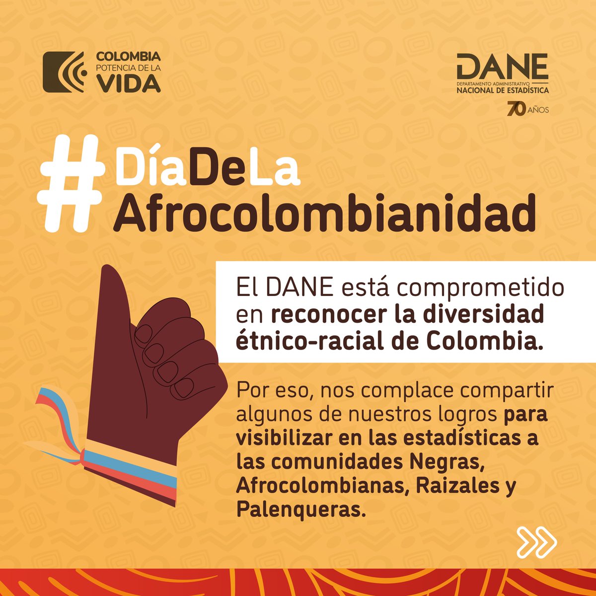 DANE Colombia tweet media
