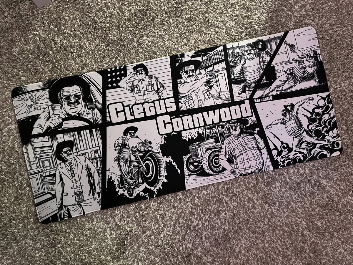 Arrived just in time for Cornwood to become sheriff 👌🏻 <a href="/EsfandTV/">OTK Esfand</a>