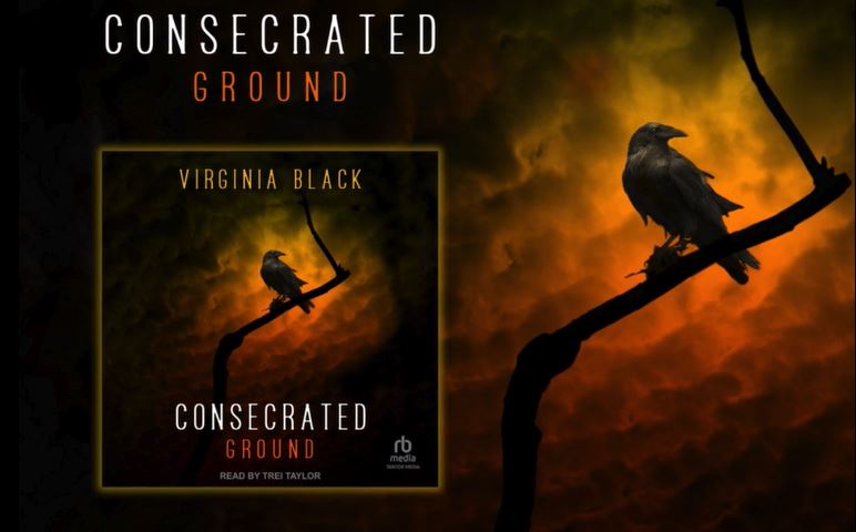 IT'S FINALLY HERE! 🎧Out TODAY at Audible.com📷CONSECRATED GROUND Read by Trei Taylor loom.ly/daptThU #Audio #New #WLW #Witches #Vampires #SapphicParamornal