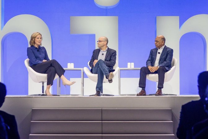 Thank you, <a href="/ArvindKrishna/">Arvind Krishna</a>, <a href="/kate_woolley_/">Kate Woolley</a> and the entire <a href="/IBM/">IBM</a> team for having me be a part of the Think! 24 Keynote session. We are having an AI moment, and IT is reinventing itself once again to both help customers automate the mundane and master the complex. IBM is moving