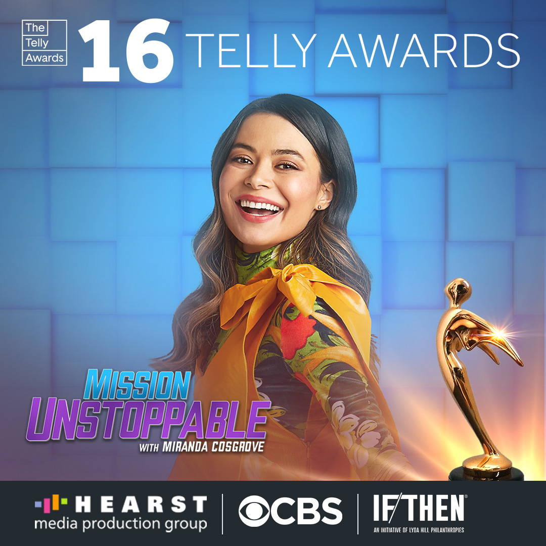 Mission Unstoppable has been honored with 16 Telly Awards!!! 🥰🏆 Thank you to our amazing and unstoppable partners @ifthenshecan for making this #STEM movement a reality, and to our STEM bestie community for the endless support! 🫶

#tellyawards