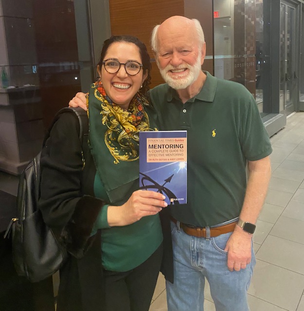 #TFW my mentor, Dr. Marshall Goldsmith (@coachgoldsmith), sees my new mentoring book in print for the 1st time. 🤩 This is a mentor who puts wind beneath my wings with every conversation, email and text. And yes, he endorsed the book! 📘 Get your copy: a.co/d/3uznoeJ