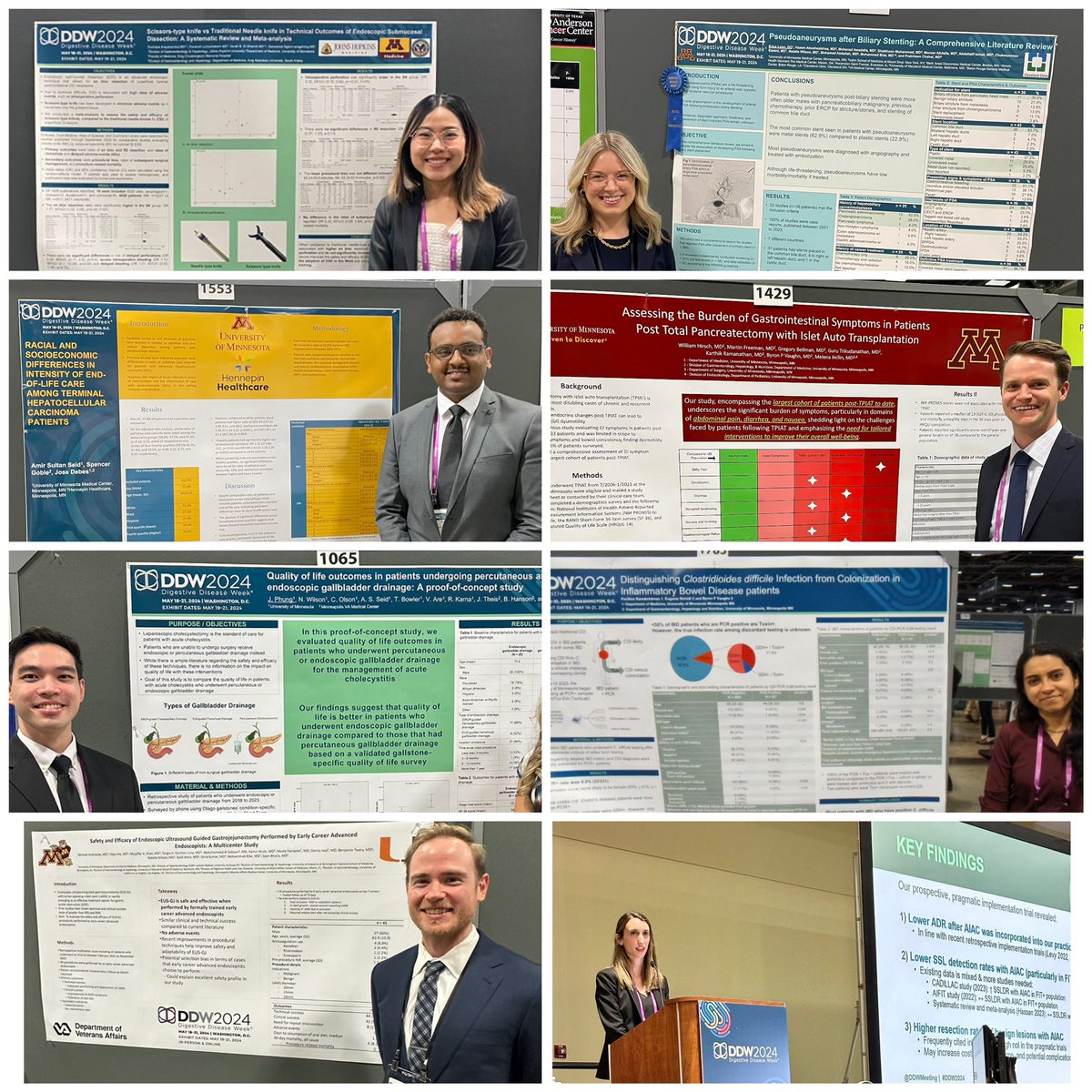 Natalie Wilson, MD (@nataliejowilson) on Twitter photo So incredibly proud of all of these phenomenal University of Minnesota residents presenting their research projects at #DDW2024!!
So much hard work and dedication! Congrats to this amazing team 🔥⭐️
@umnmedresidency <a href="/UMN_GIHep/">GI & Hepatology Division - University of Minnesota</a> So incredibly proud of all of these phenomenal University of Minnesota residents presenting their research projects at #DDW2024!!
So much hard work and dedication! Congrats to this amazing team 🔥⭐️
@umnmedresidency <a href="/UMN_GIHep/">GI & Hepatology Division - University of Minnesota</a>