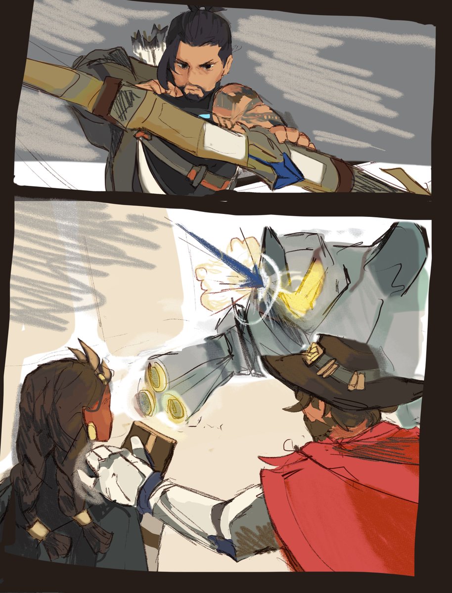 Found family (1/2)
#illari #hanzo #cassidy #overwatch