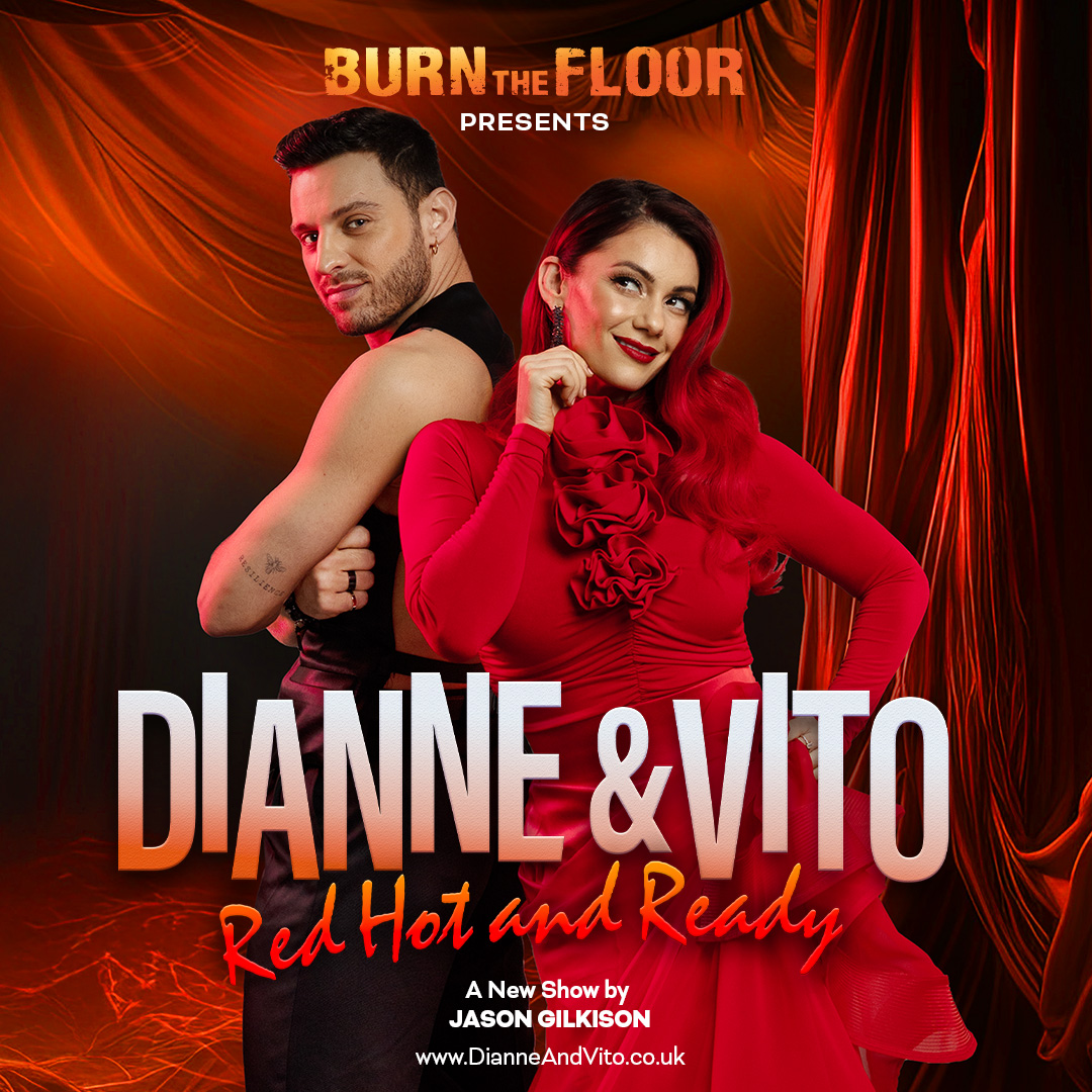 🕺💃 Burn the Floor presents – DIANNE AND VITO – Red Hot and Ready! at @yorkbarbican! 🎟️ Tickets are available now: yorkbarbican.co.uk/whats-on/burn-… ➕ Gateway+ Premium Experience: yorkbarbican.seatunique.com/music-tickets/… #York #YorkBarbican @thisisyo1 @dbuzz6589 @Vito__Coppola