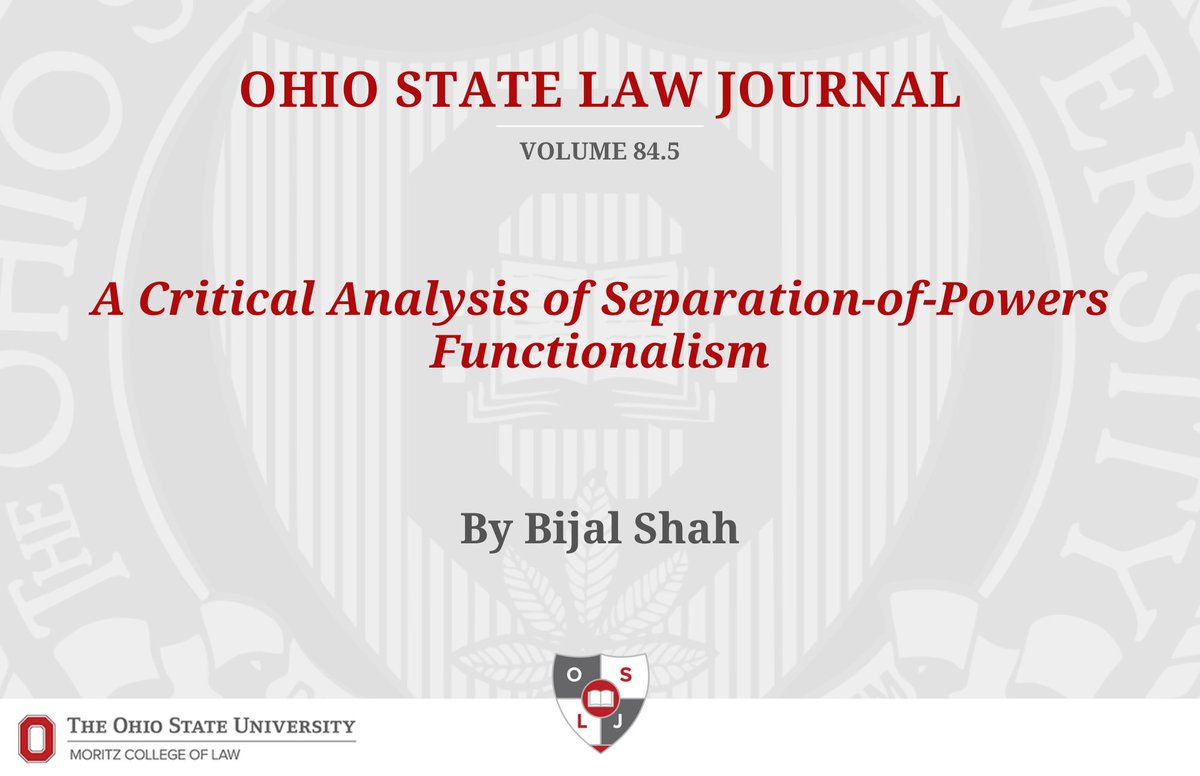Ohio State Law Journal tweet media