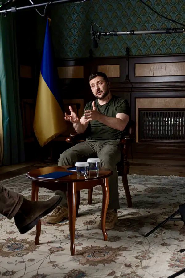 Zelensky to NYTimes. Key points. 1. The U.S. policy of no strikes on Russia Zelensky: I have asked Blinken, I have asked Sullivan, I have asked everyone … let’s us strike Russians when they gather at the border to attack us. 1/