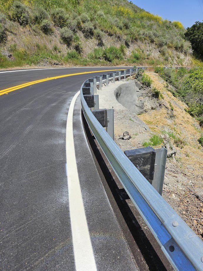 ROAD REOPENED: Harris Grade Road north of Lompoc is now open. It was closed in March due to a slip out and debris.