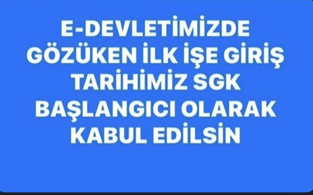 Dünyanın hiçbir yerinde Kısa ve Uzun kol sigorta ayrımı yoktur. Fiili çalışma var ise iş hayatı başlamıştır. Dolayısıyla sigorta süresi de başlamıştır @_cevdetyilmaz @Yusuf__Tekin 75 Maddelik Teşvikte #StajÇıraklıkSigortasıSgkBaşlangıcıOlsun