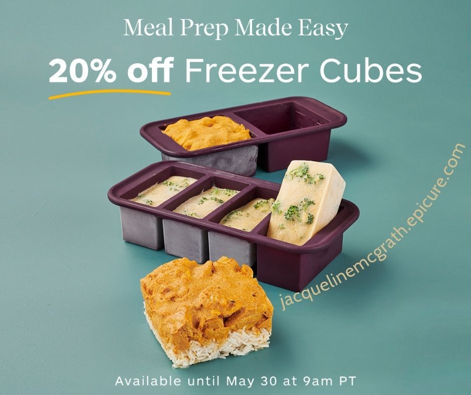When you take the time to prep your meals, you save big!
jacquelinemcgrath.epicure.com/en-ca/product/…
#jmflavors #freezermeals #wastenotwantnot #savings #homefood #madeathome #familymeals #mealprep #madeeasy #siliconecubes