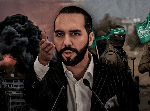 🇵🇸 Nayib Bukele: “Como salvadoreño con ascendencia palestina, estoy seguro de que lo mejor que le podría pasar al pueblo palestino es que Hamás DESAPAREZCA por completo.

Esas bestias salvajes no representan a los palestinos.

Cualquiera que apoye la causa palestina cometería un