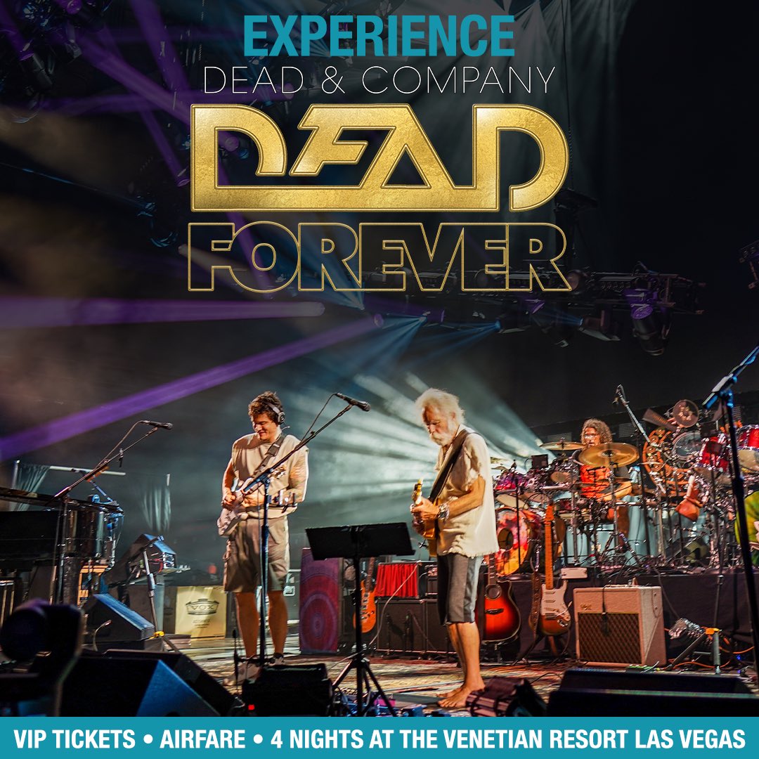 #DeadForever: Live At @SphereVegas is here, and we're giving one lucky fan a VIP trip to experience three electrifying shows in July. 🌹💀⚡ Could it be you? Airfare and hotel included. Entries support @HeadCountOrg & @REVERB_org at WinDeadForever.com.