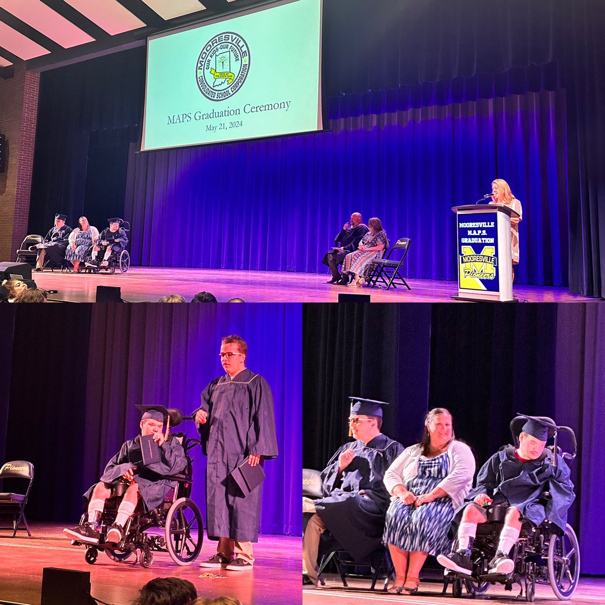 MHS put on an amazing graduation for students transitioning out of MAPS!