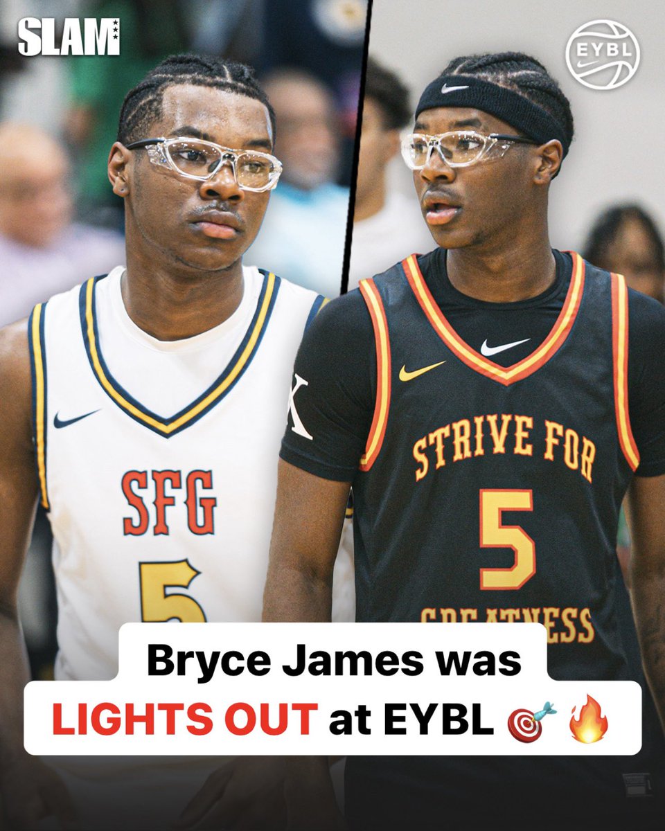 SLAM_HS's tweet photo. Bryce James was getting busy at EYBL Session 3 🚨👀

@bryce_james23 @NikeEYB https://t.co/LV9ueYGpcn